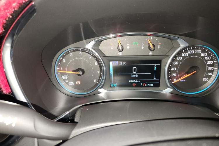 Used Chevrolet Equinox 2018 535T Automatic YuJie Edition Odometer Close Up