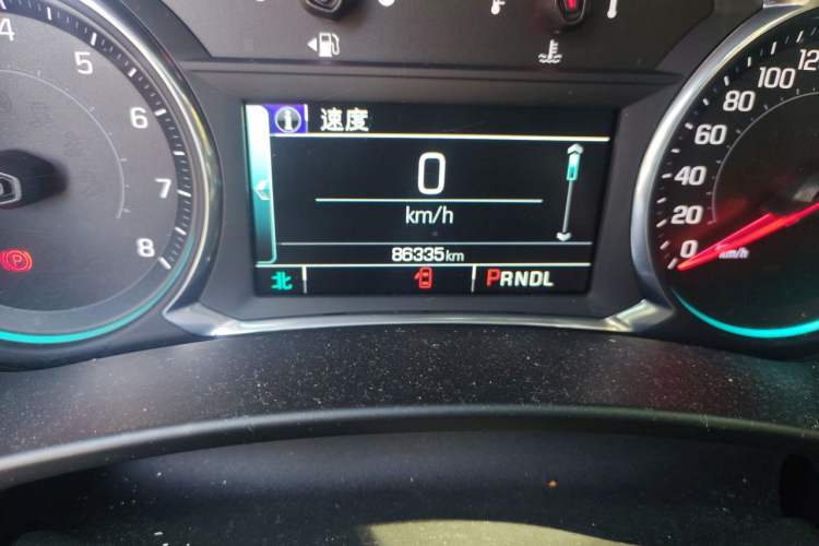Used Chevrolet Equinox 2018 535T Automatic YuJie Edition Odometer Close Up