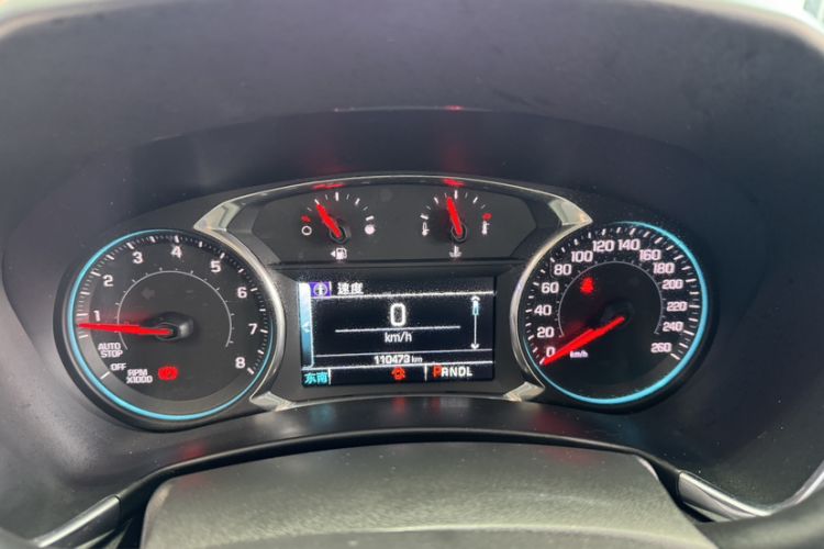 Used Chevrolet Equinox 2018 535T Automatic YuJie Edition Odometer Close Up