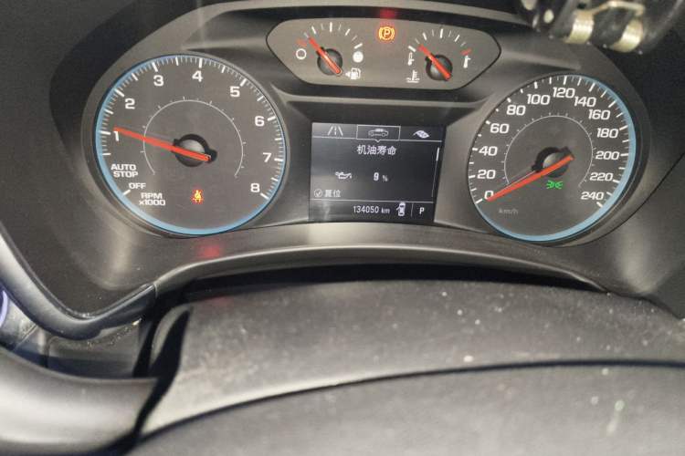 Used Chevrolet Equinox 2018 535T Automatic Chijie Edition Odometer Close Up