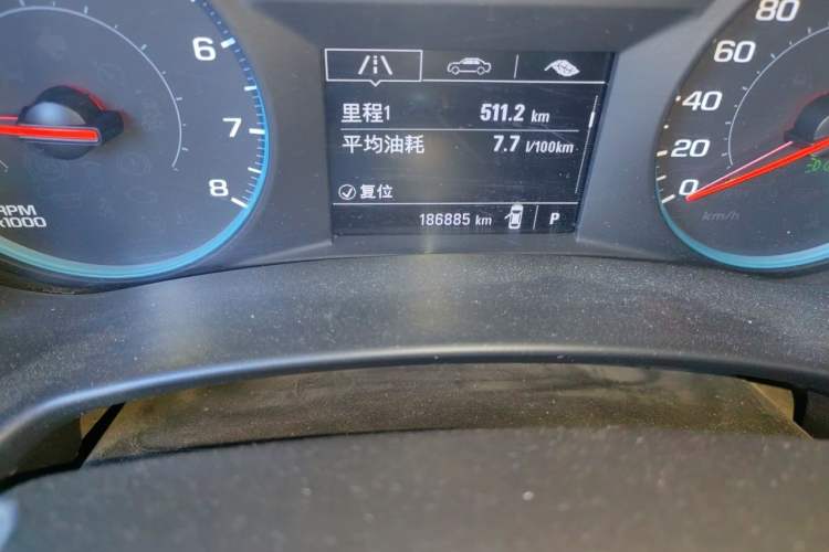 Used Chevrolet Equinox 2018 535T Automatic Chijie Edition Odometer Close Up