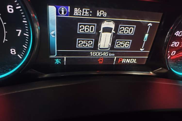 Used Chevrolet Equinox 2018 535T Automatic YuJie Edition Odometer Close Up