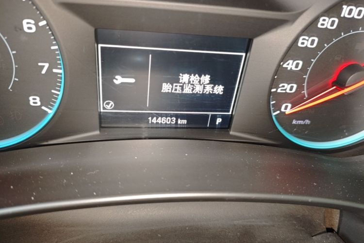 Used Chevrolet Equinox 2018 535T Automatic Chijie Edition Odometer Close Up