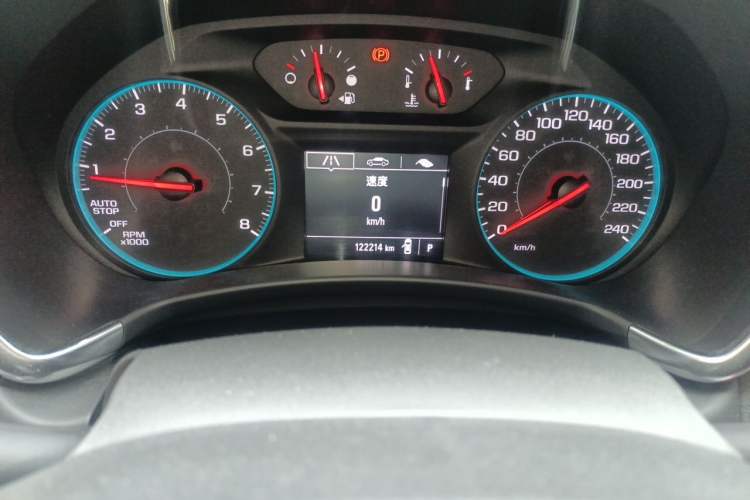 Used Chevrolet Equinox 2018 535T Automatic Chijie Edition Odometer Close Up