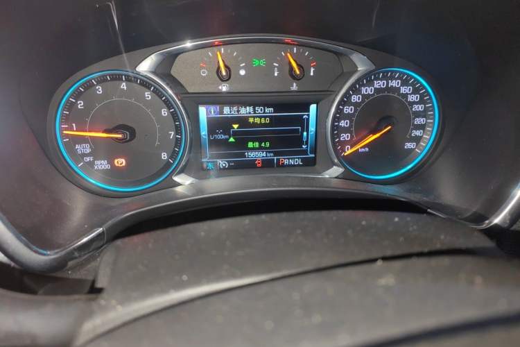 Used Chevrolet Equinox 2018 535T Automatic YuJie Edition Odometer Close Up