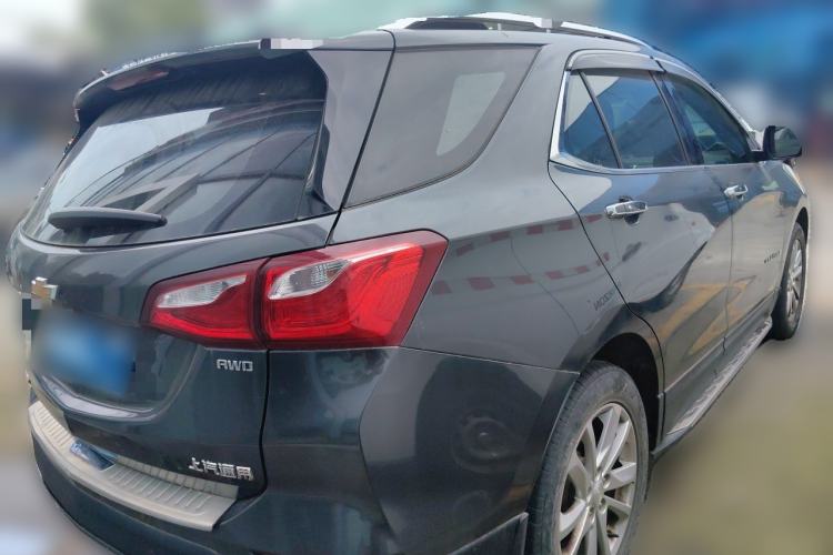 Used Chevrolet Equinox 2018 550T Automatic All-Wheel-Drive Explorer Edition Rear Right 45 Deg