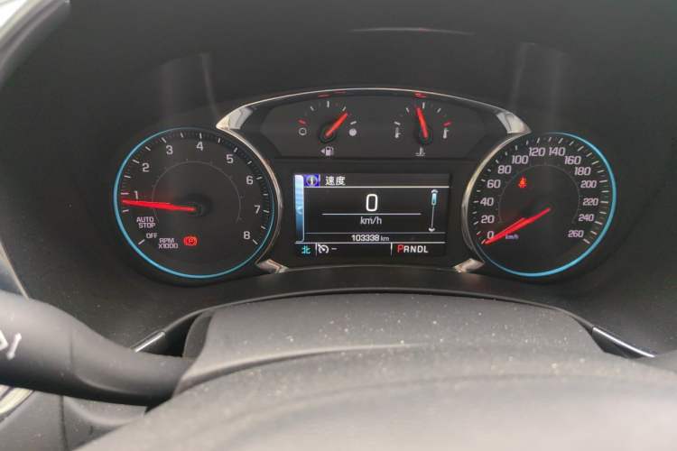 Used Chevrolet Equinox 2018 535T Automatic YuJie Edition Odometer Close Up
