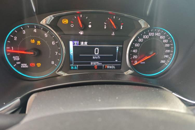 Used Chevrolet Equinox 2018 535T Automatic YuJie Edition Odometer Close Up
