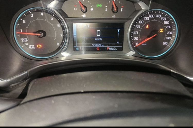 Used Chevrolet Equinox 2018 535T Automatic YuJie Edition Odometer Close Up