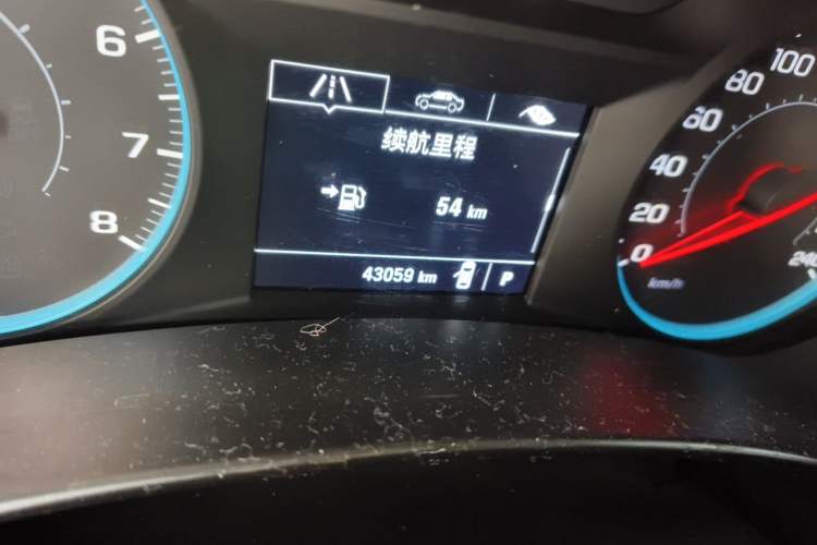 Used Chevrolet Equinox 2018 535T Automatic Lingjie Edition Odometer Close Up