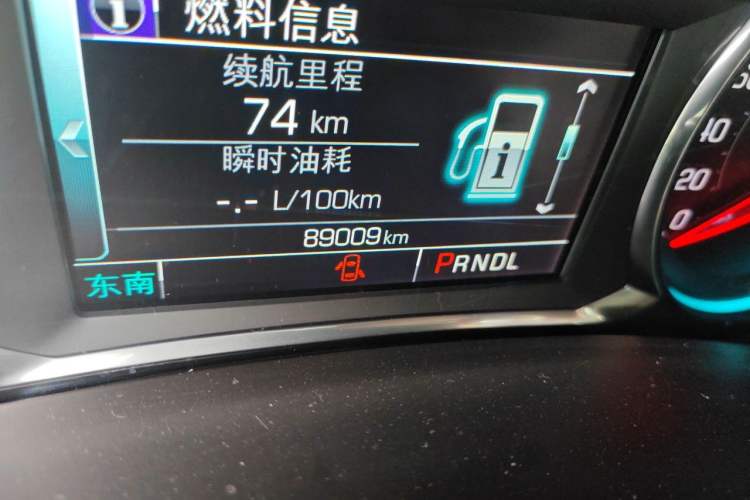 Used Chevrolet Equinox 2018 535T Automatic YuJie Edition Odometer Close Up