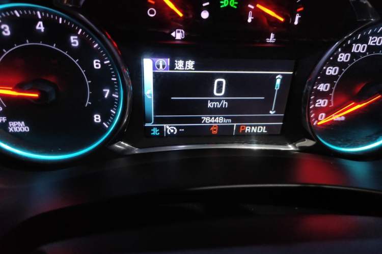 Used Chevrolet Equinox 2018 535T Automatic YuJie Edition Odometer Close Up