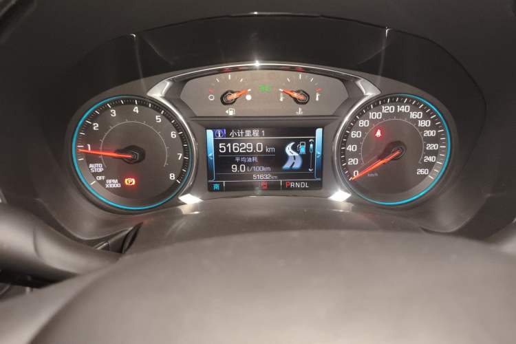 Used Chevrolet Equinox 2018 535T Automatic YuJie Edition Odometer Close Up