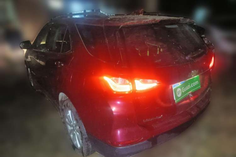 Used Chevrolet Equinox 2018 550T Automatic All-Wheel-Drive Explorer Edition Rear Left 45 Deg