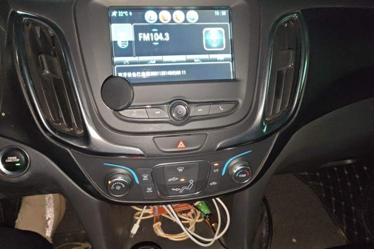 Used Chevrolet Equinox 2018 535T Automatic Lingjie Edition Audio And AC Panel