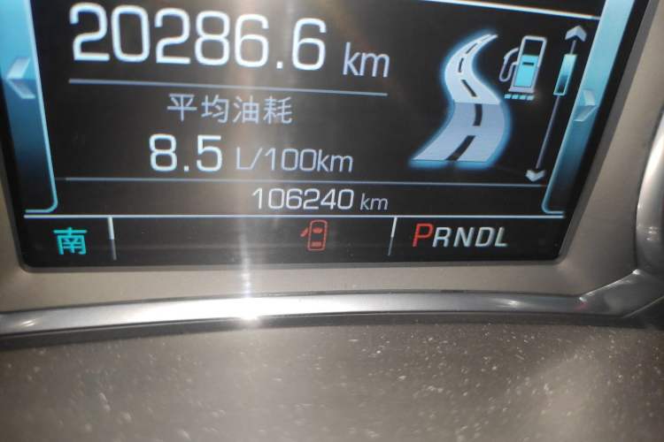Used Chevrolet Equinox 2018 535T Automatic YuJie Edition Odometer Close Up