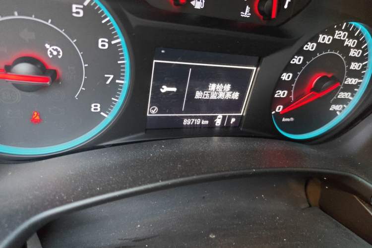 Used Chevrolet Equinox 2018 535T Automatic Chijie Edition Odometer Close Up