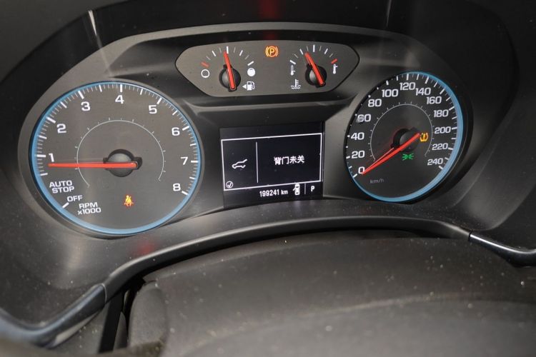 Used Chevrolet Equinox 2018 535T Automatic Chijie Edition Odometer Close Up