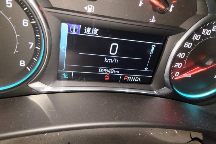 Used Chevrolet Equinox 2018 535T Automatic YuJie Edition Odometer Close Up