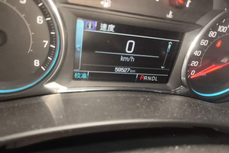 Used Chevrolet Equinox 2018 535T Automatic YuJie Edition Odometer Close Up