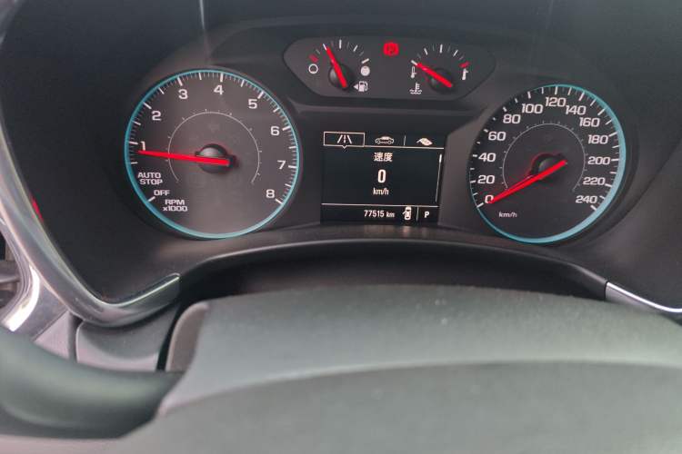 Used Chevrolet Equinox 2018 535T Automatic Lingjie Edition Odometer Close Up