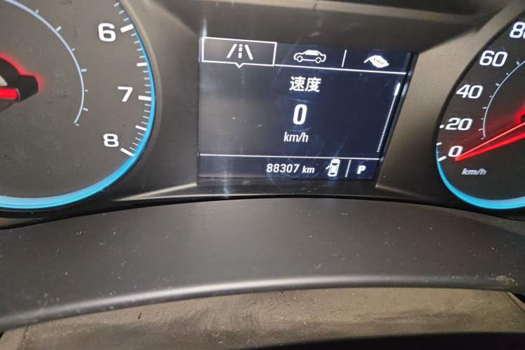 Used Chevrolet Equinox 2018 535T Automatic Lingjie Edition Odometer Close Up