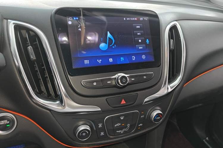 Used Chevrolet Equinox 2018 535T Automatic Chijie Edition Audio And AC Panel