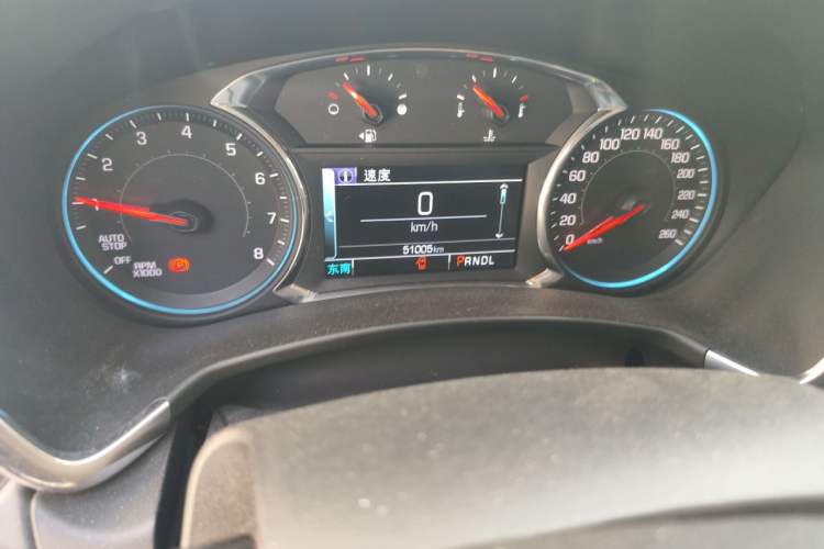 Used Chevrolet Equinox 2018 535T Automatic YuJie Edition Odometer Close Up