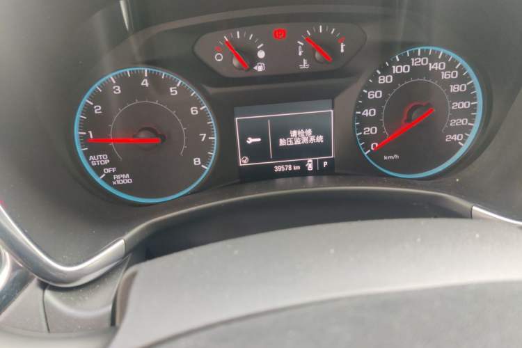 Used Chevrolet Equinox 2018 535T Automatic Lingjie Edition Odometer Close Up