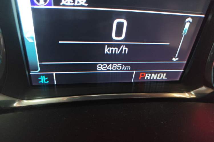 Used Chevrolet Equinox 2018 535T Automatic YuJie Edition Odometer Close Up