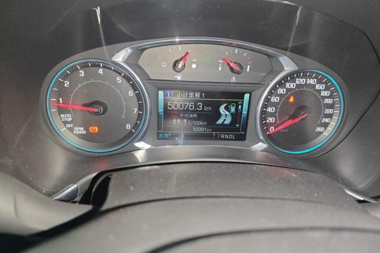 Used Chevrolet Equinox 2018 535T Automatic YuJie Edition Odometer Close Up