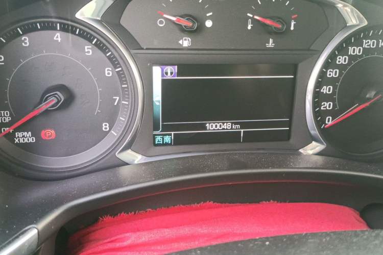 Used Chevrolet Equinox 2018 535T Automatic YuJie Edition Odometer Close Up
