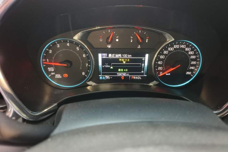 Used Chevrolet Equinox 2018 535T Automatic YuJie Edition Odometer Close Up