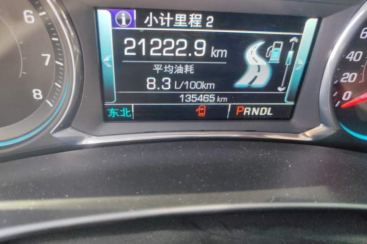Used Chevrolet Equinox 2018 535T Automatic YuJie Edition Odometer Close Up