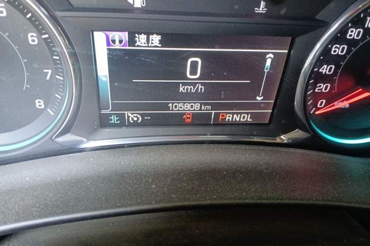 Used Chevrolet Equinox 2018 535T Automatic YuJie Edition Odometer Close Up
