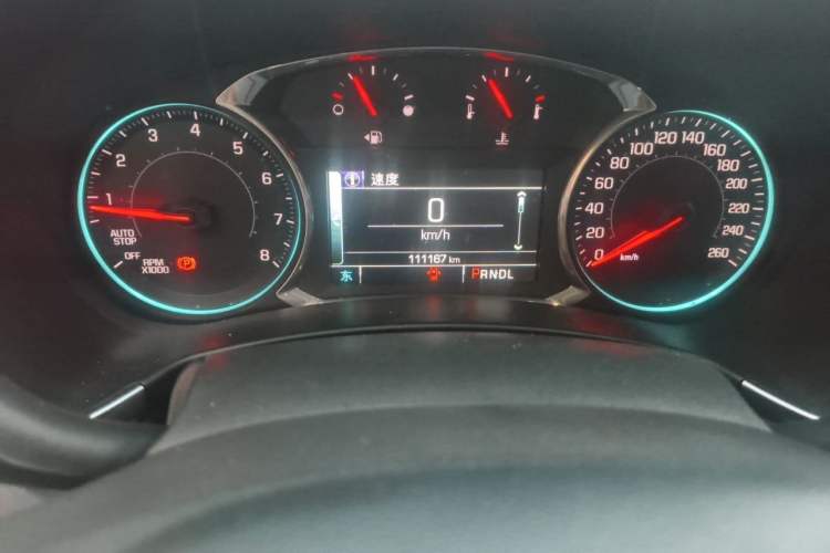 Used Chevrolet Equinox 2018 535T Automatic YuJie Edition Odometer Close Up