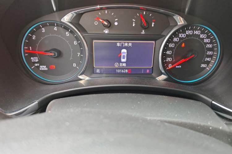 Used Chevrolet Equinox 2018 535T Automatic YuJie Edition Odometer Close Up
