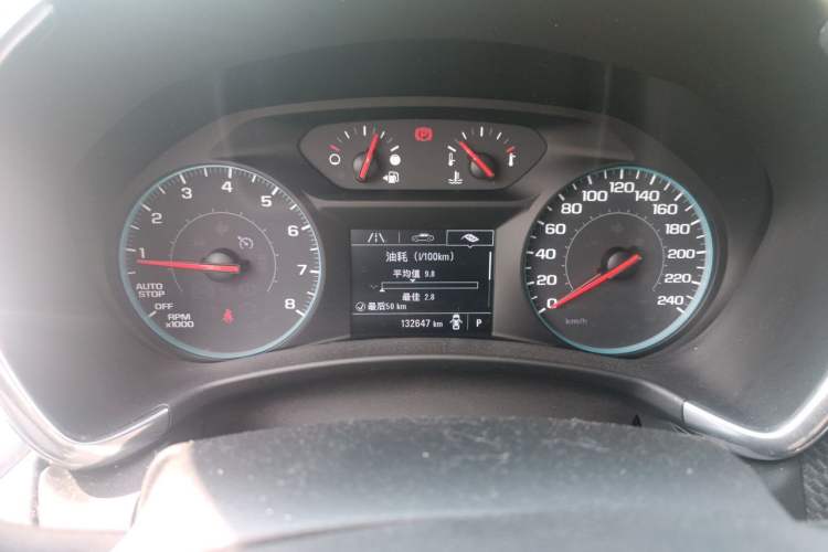 Used Chevrolet Equinox 2018 535T Automatic Chijie Edition Odometer Close Up