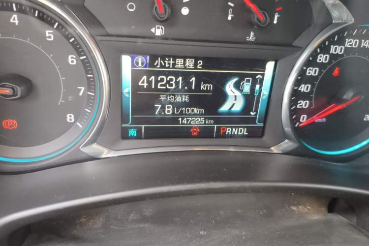 Used Chevrolet Equinox 2018 535T Automatic YuJie Edition Odometer Close Up