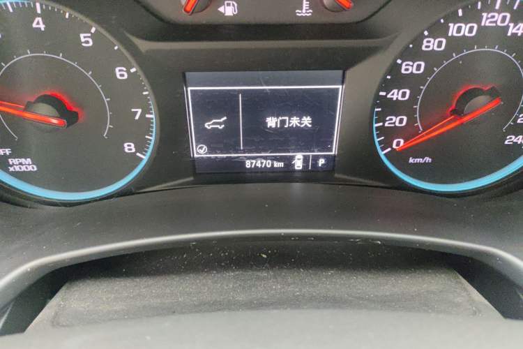 Used Chevrolet Equinox 2018 535T Automatic Chijie Edition Odometer Close Up