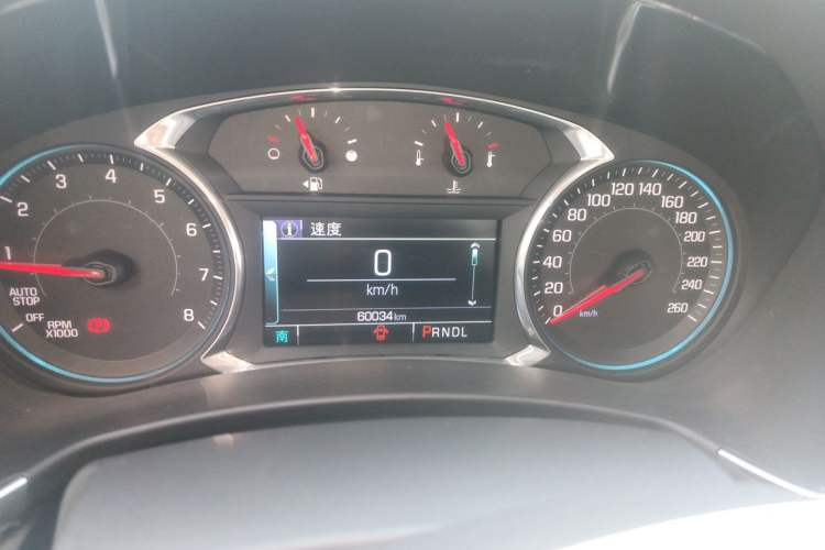 Used Chevrolet Equinox 2018 535T Automatic YuJie Edition Odometer Close Up