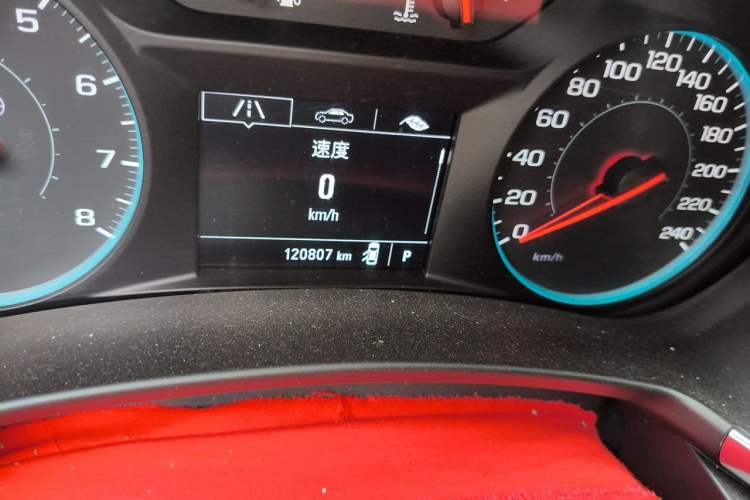 Used Chevrolet Equinox 2018 535T Automatic Chijie Edition Odometer Close Up