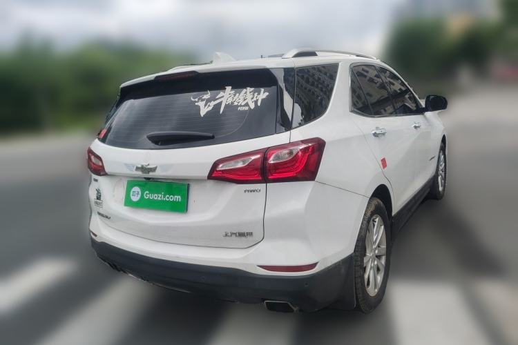 Used Chevrolet Equinox 2018 550T Automatic All-Wheel-Drive Explorer Edition Rear Right 45 Deg