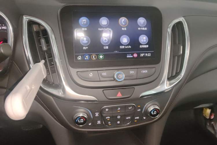 Used Chevrolet Equinox 2019 Redline 550T Automatic All-Wheel-Drive RS Model China VI Standard Audio And AC Panel