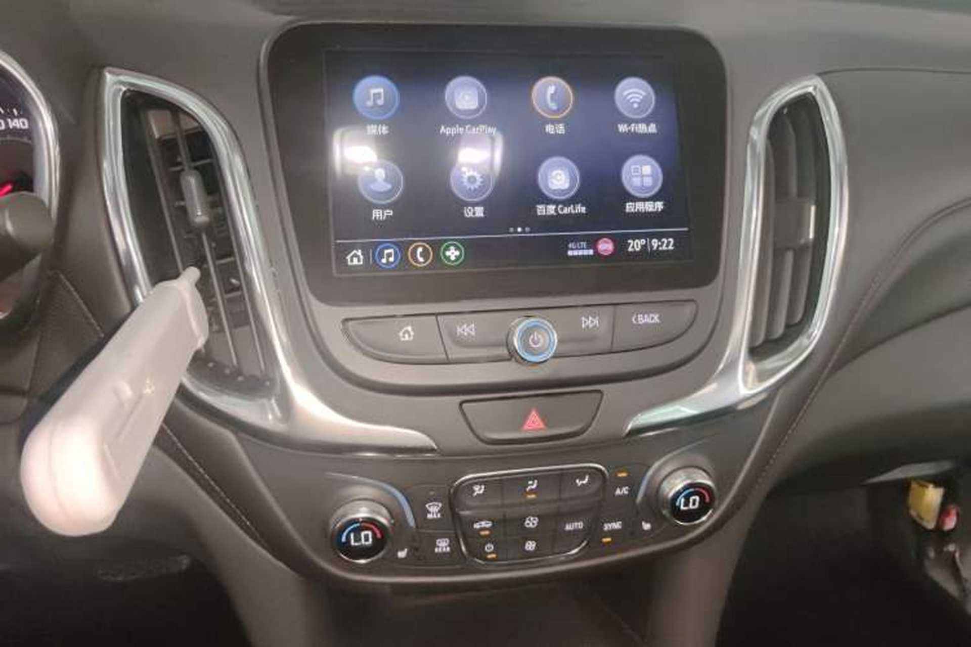 Used Chevrolet Equinox 2019 Redline 550T Automatic All-Wheel-Drive RS Model China VI Standard Audio And AC Panel