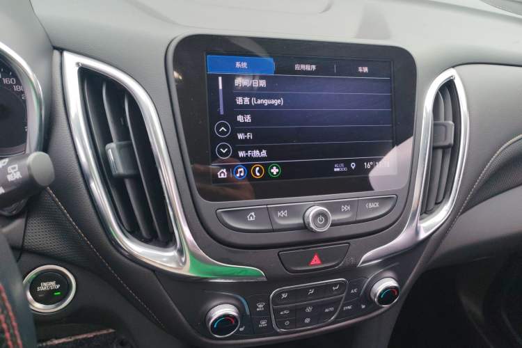 Used Chevrolet Equinox 2019 535T Automatic YuJie Edition China VI Audio And AC Panel