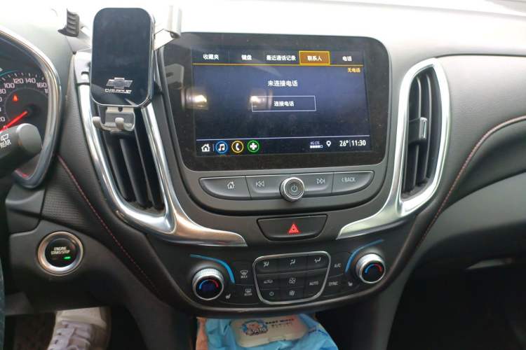 Used Chevrolet Equinox 2019 Redline 550T Automatic All-Wheel-Drive RS Model China VI Standard Audio And AC Panel
