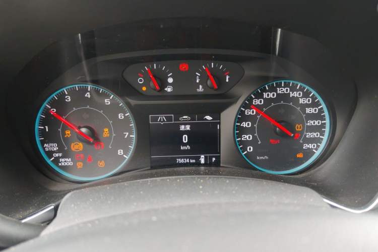 Used Chevrolet Equinox 2019 535T Automatic Chijie Edition China VI Instrument Cluster