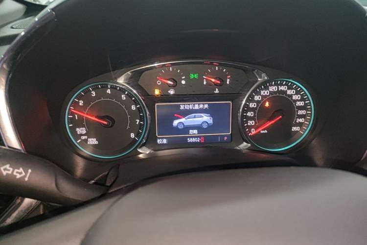 Used Chevrolet Equinox 2019 Redline 550T Automatic All-Wheel-Drive RS Model China VI Standard Instrument Cluster