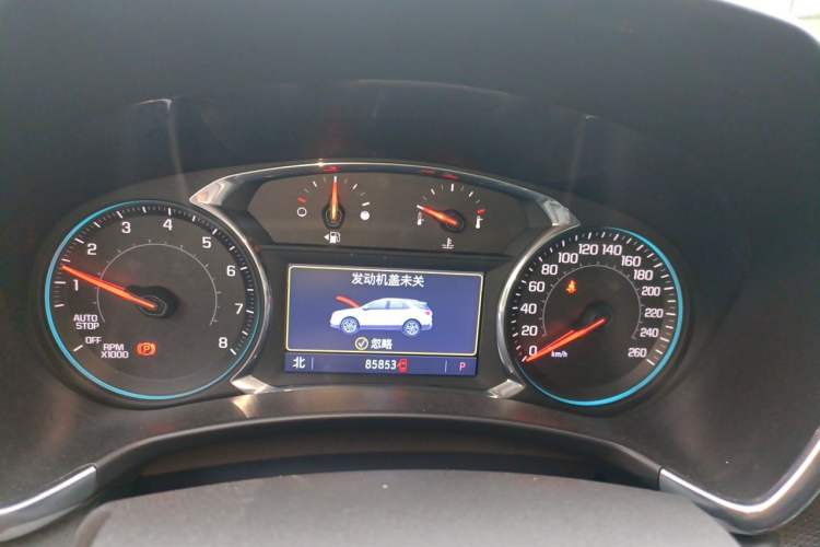 Used Chevrolet Equinox 2019 Redline 550T Automatic All-Wheel-Drive RS Model China VI Standard Instrument Cluster